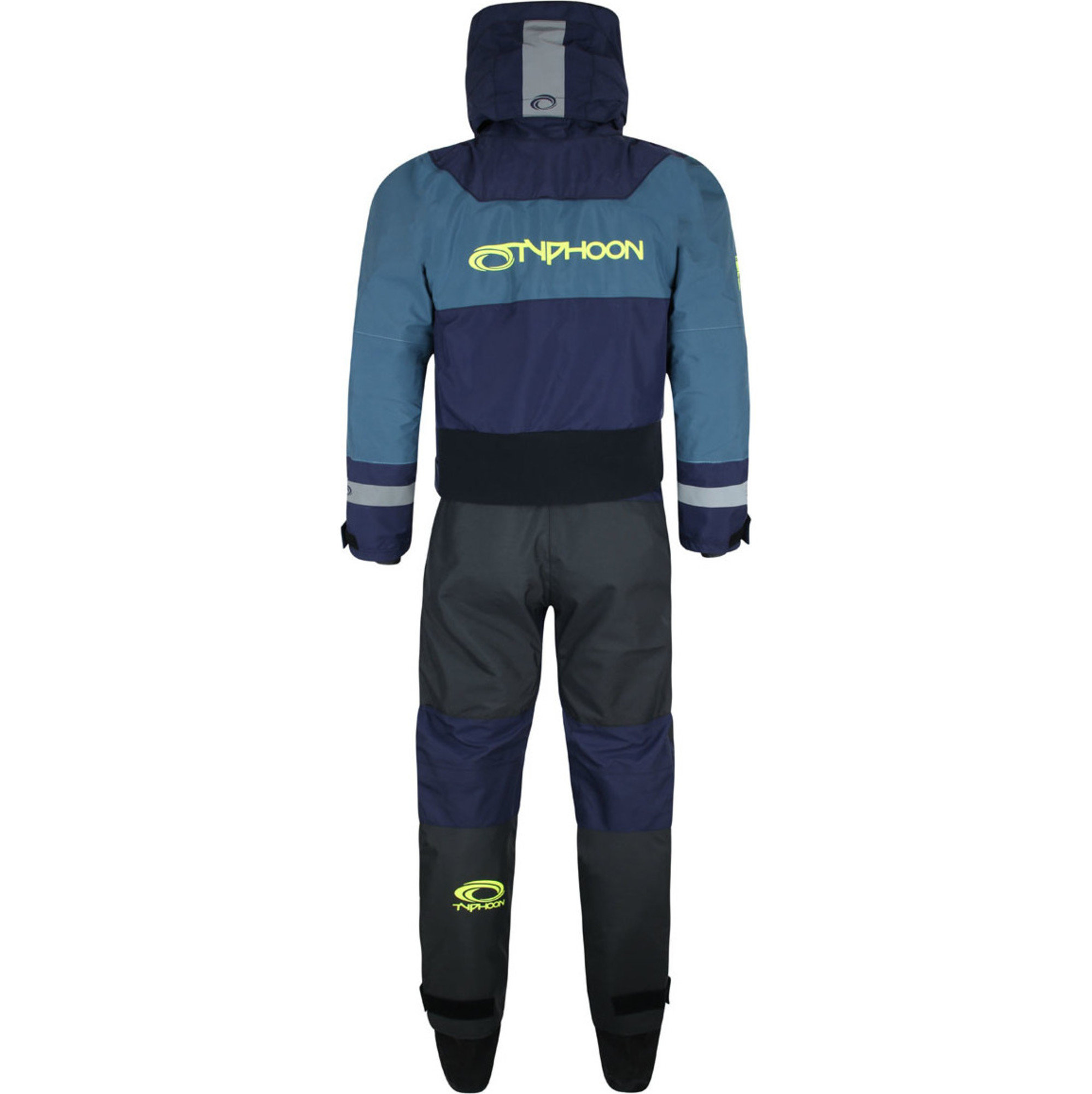 2024 Typhoon Multisport 5 Sea Kayak Drysuit 100176 Navy / Teal